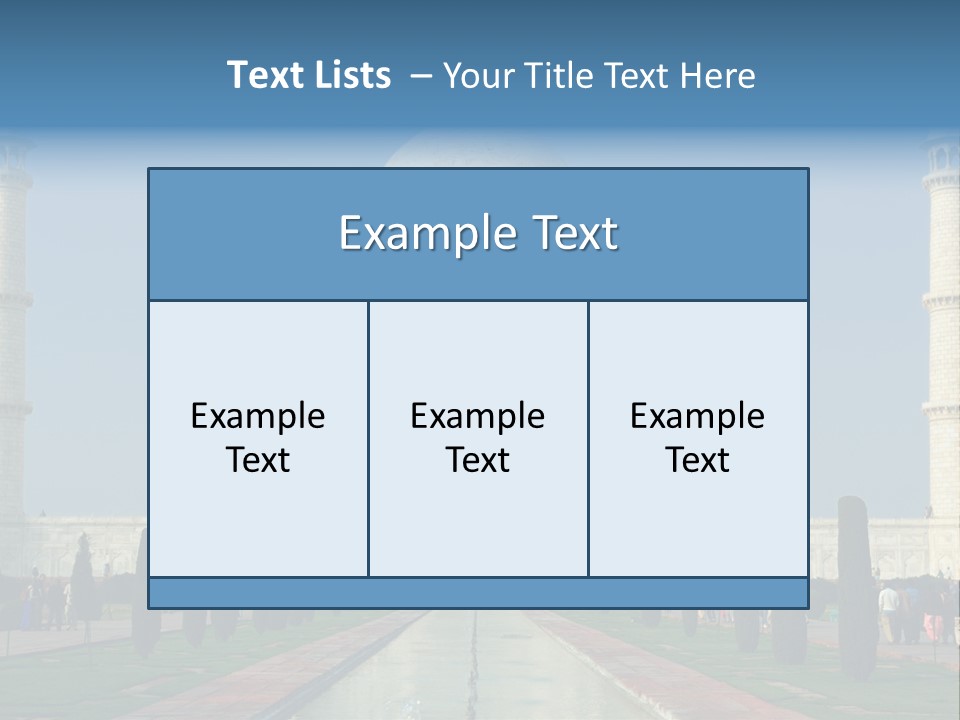 Table Toon Corporation PowerPoint Template