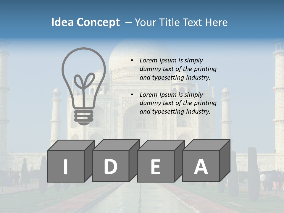 Table Toon Corporation PowerPoint Template