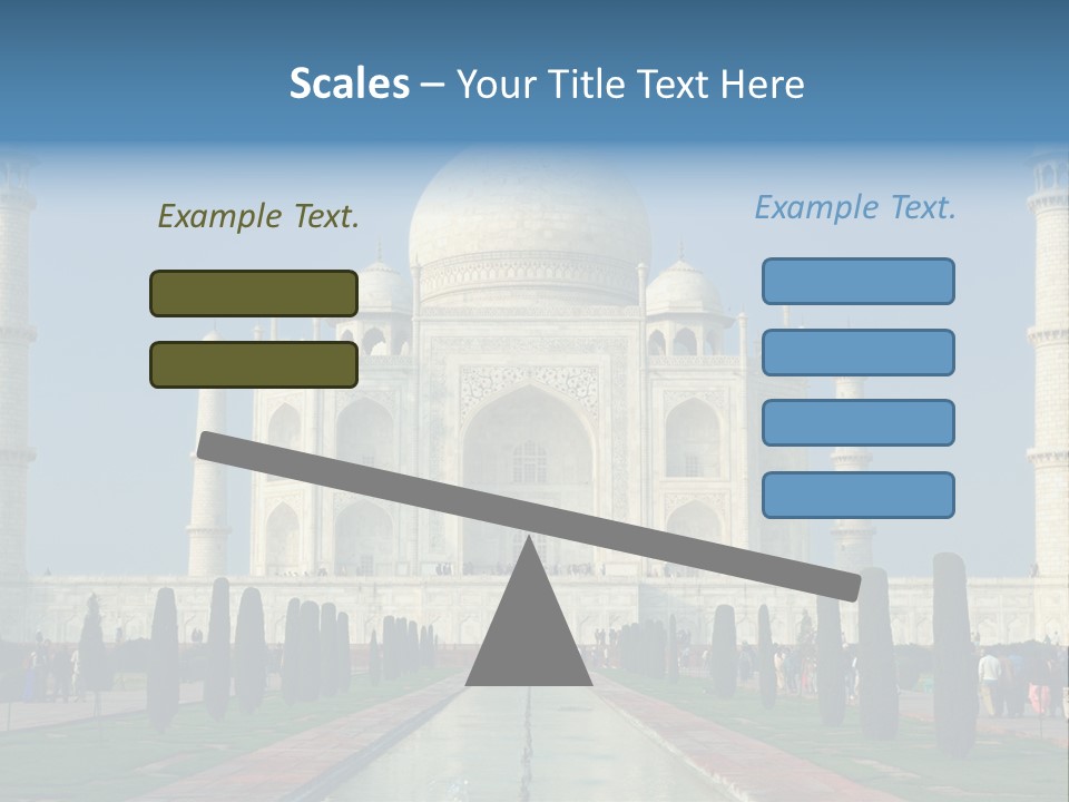Table Toon Corporation PowerPoint Template