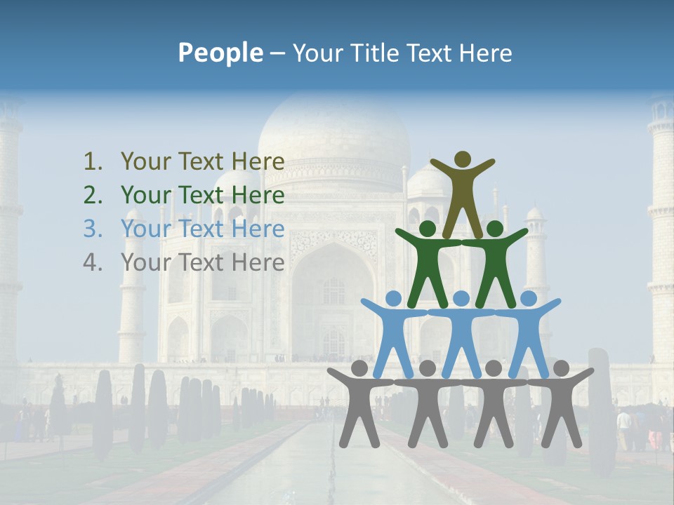 Table Toon Corporation PowerPoint Template