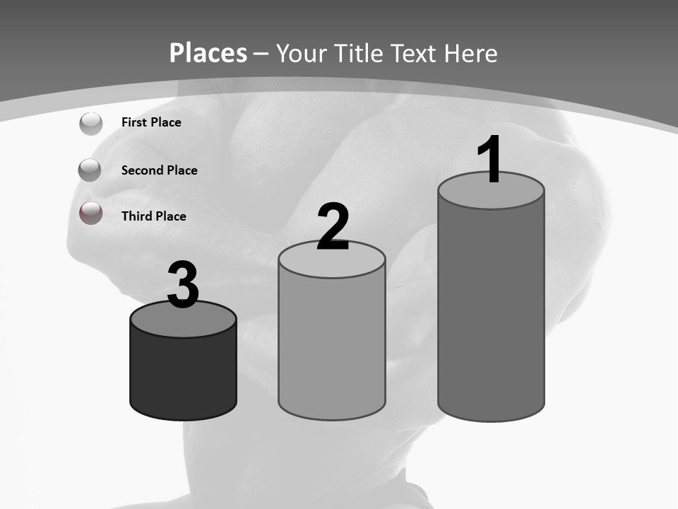 Six Packs Artistic White PowerPoint Template