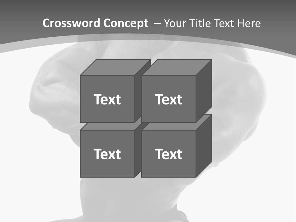 Six Packs Artistic White PowerPoint Template