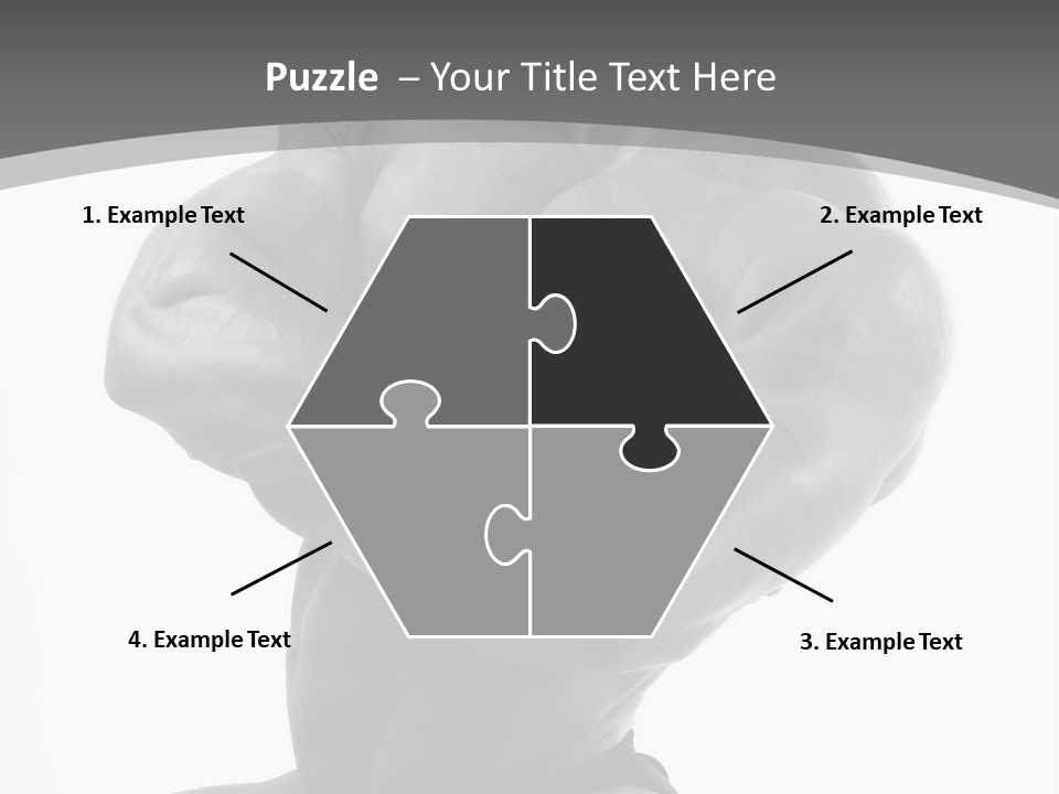 Six Packs Artistic White PowerPoint Template