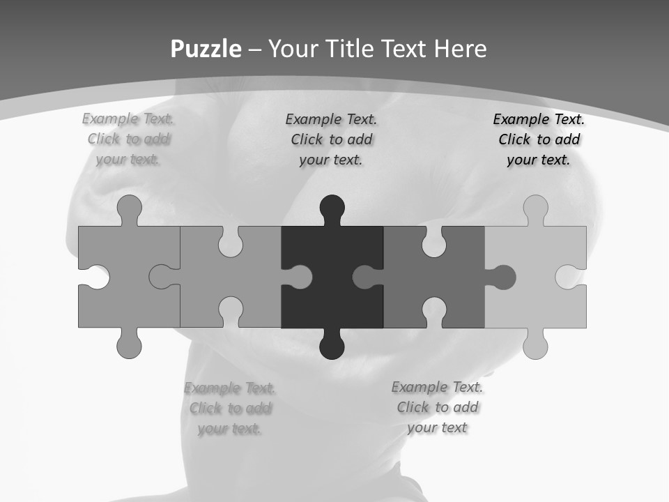 Six Packs Artistic White PowerPoint Template