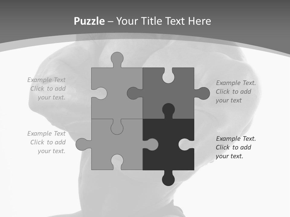 Six Packs Artistic White PowerPoint Template