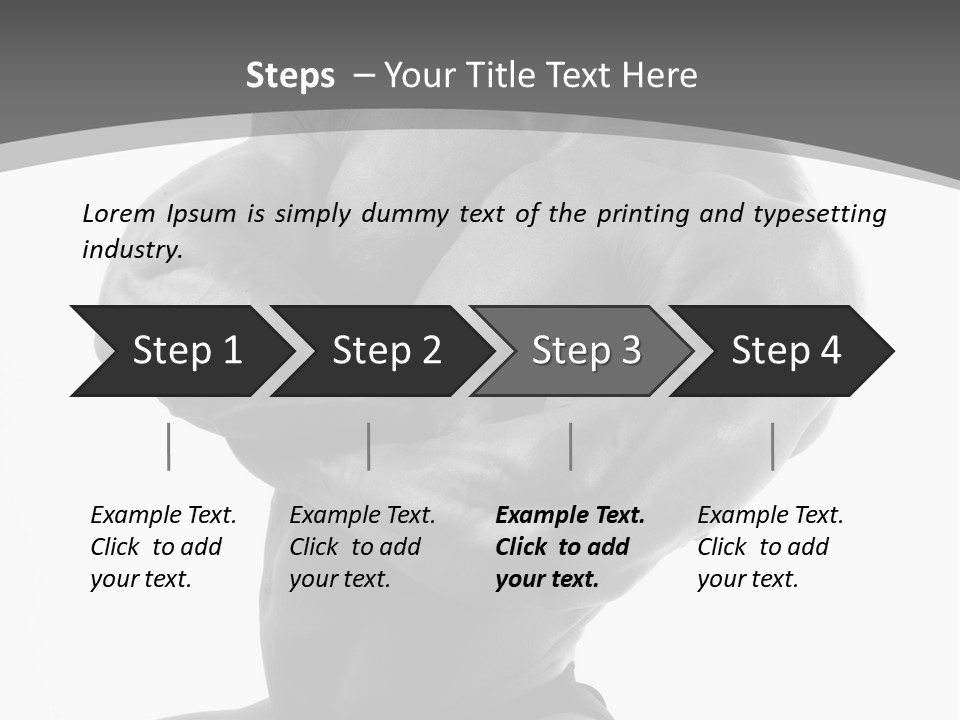 Six Packs Artistic White PowerPoint Template