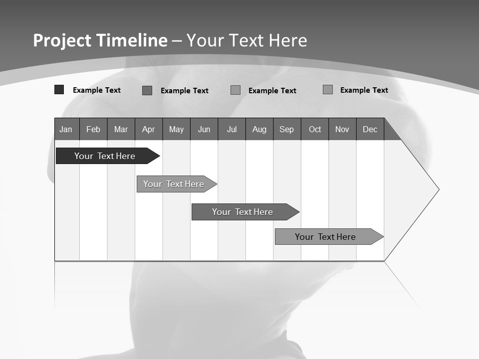 Six Packs Artistic White PowerPoint Template
