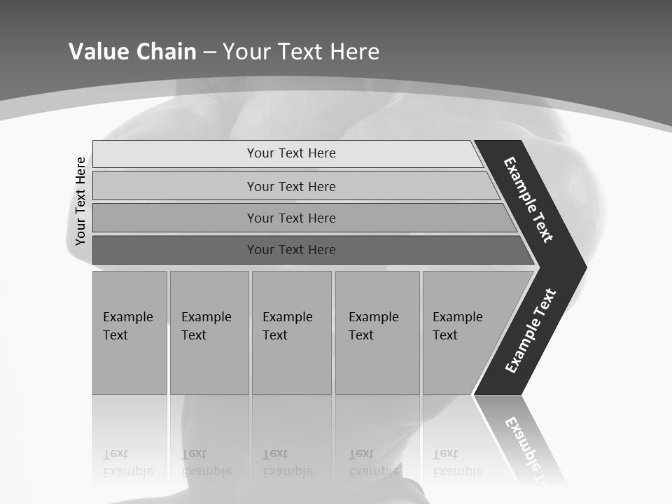 Six Packs Artistic White PowerPoint Template