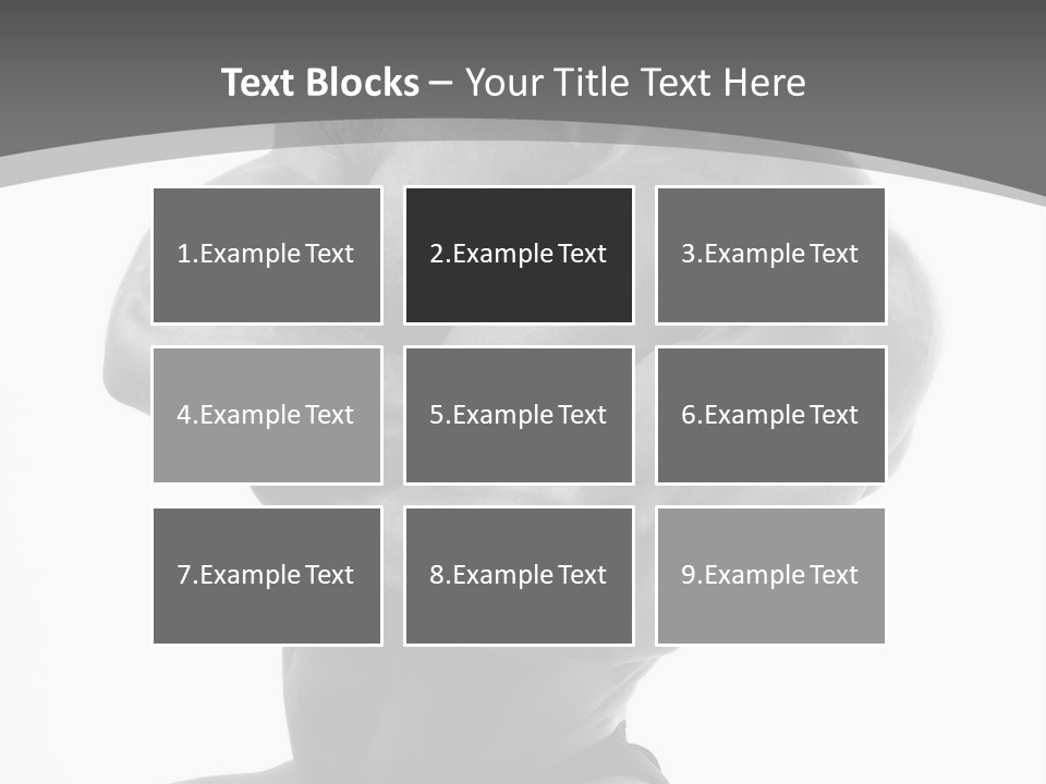 Six Packs Artistic White PowerPoint Template