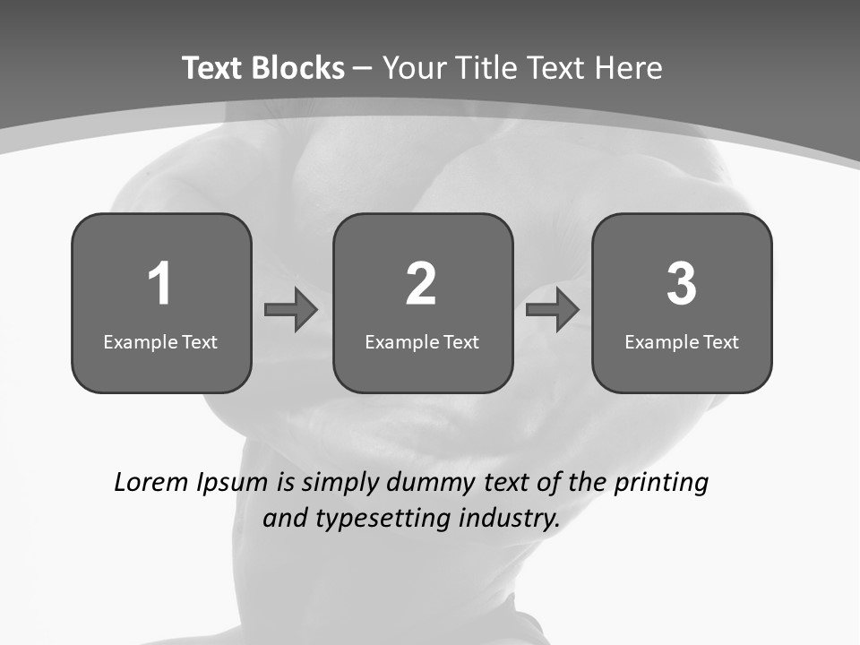 Six Packs Artistic White PowerPoint Template