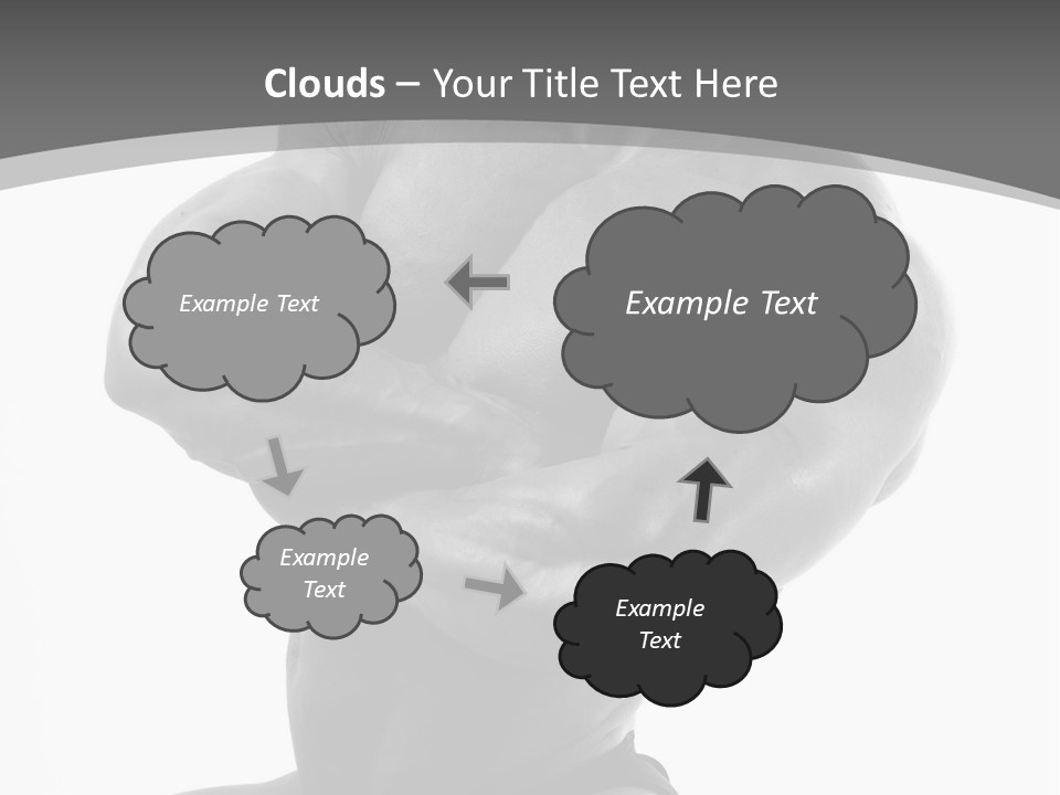 Six Packs Artistic White PowerPoint Template