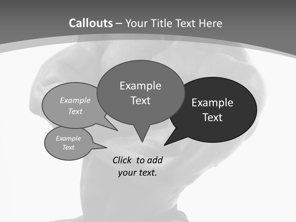 Six Packs Artistic White PowerPoint Template