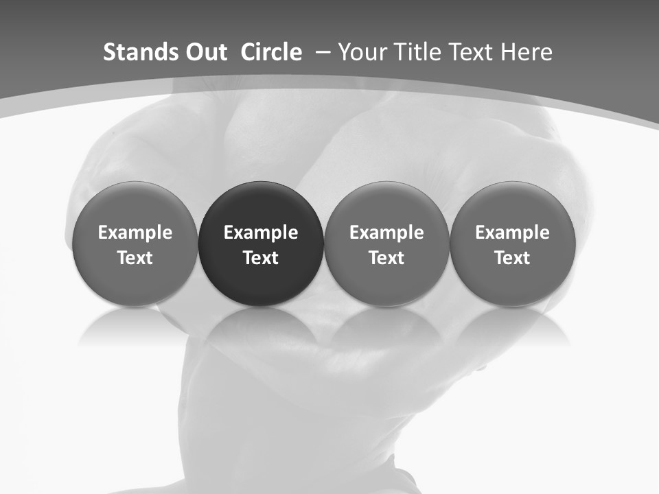 Six Packs Artistic White PowerPoint Template