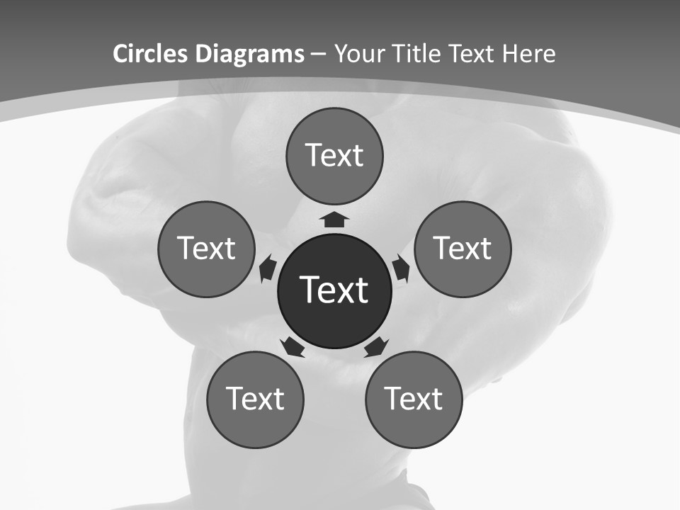 Six Packs Artistic White PowerPoint Template