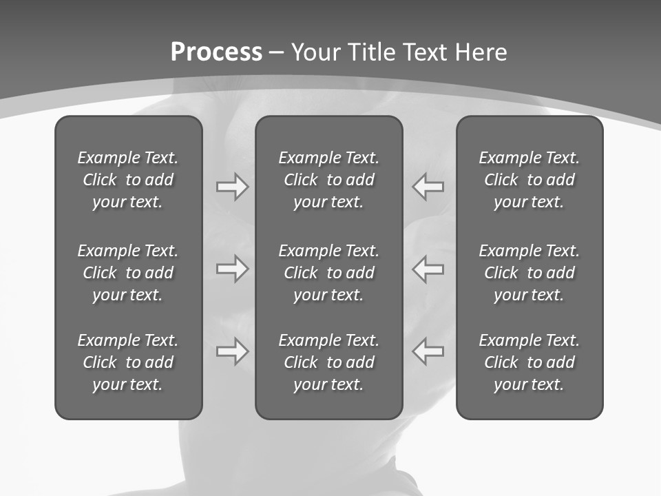 Six Packs Artistic White PowerPoint Template