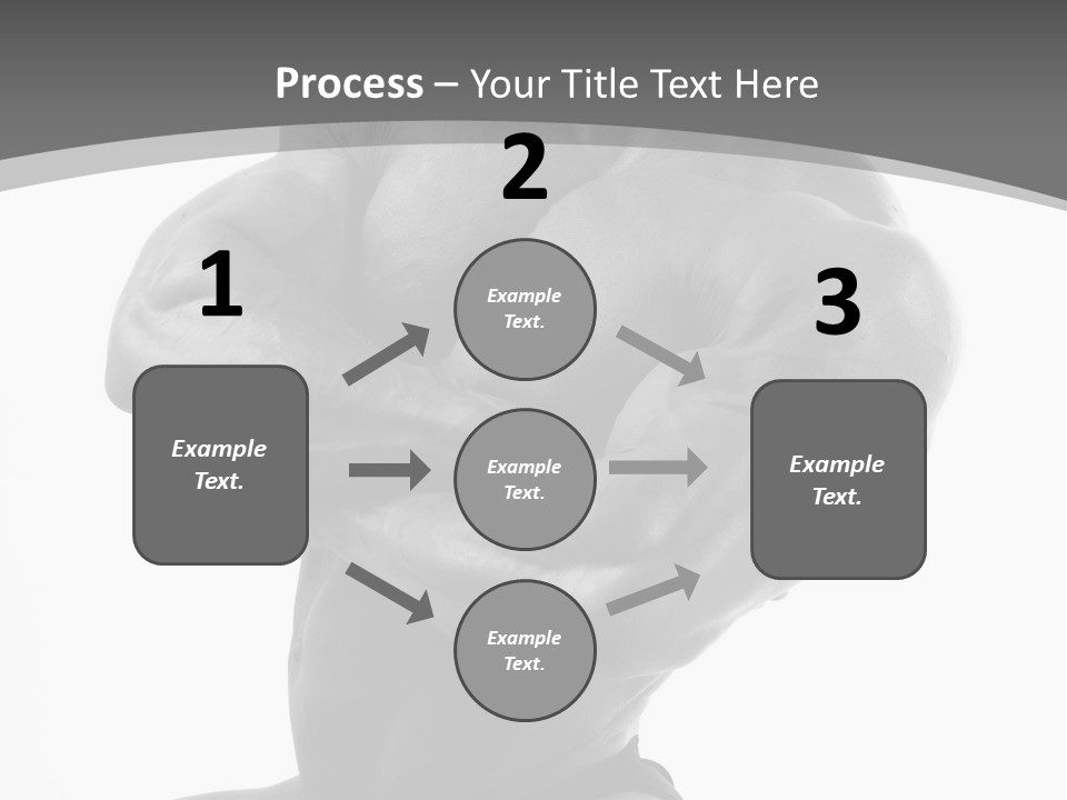 Six Packs Artistic White PowerPoint Template