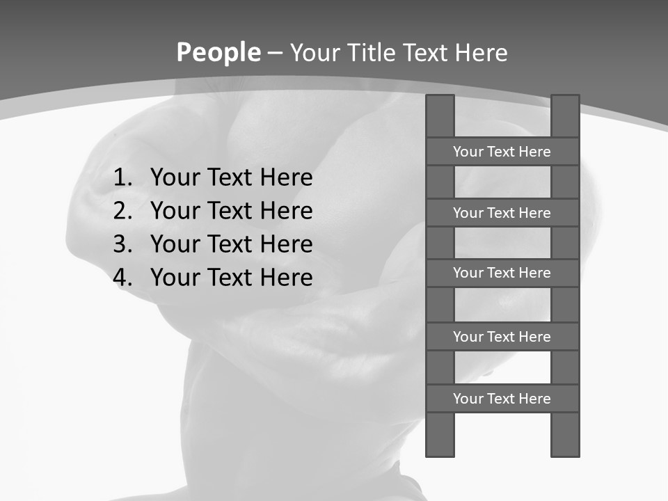 Six Packs Artistic White PowerPoint Template