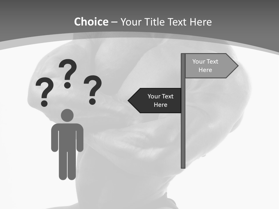 Six Packs Artistic White PowerPoint Template