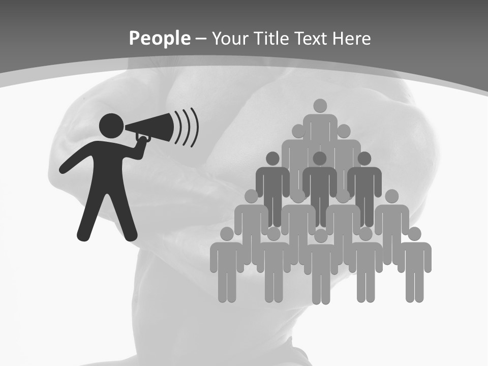 Six Packs Artistic White PowerPoint Template