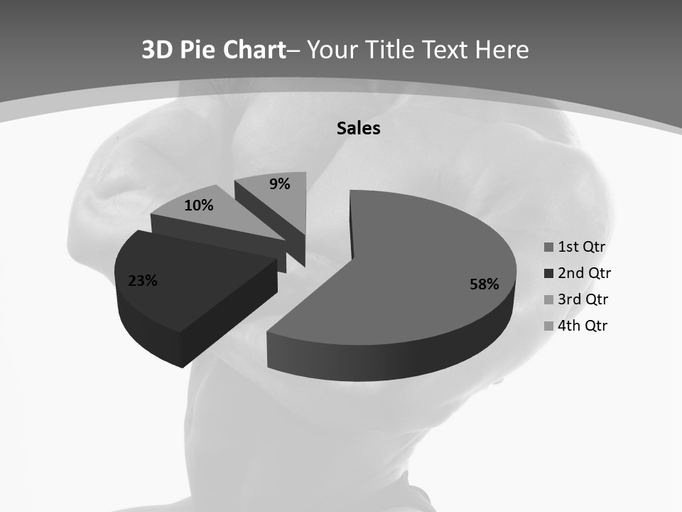 Six Packs Artistic White PowerPoint Template