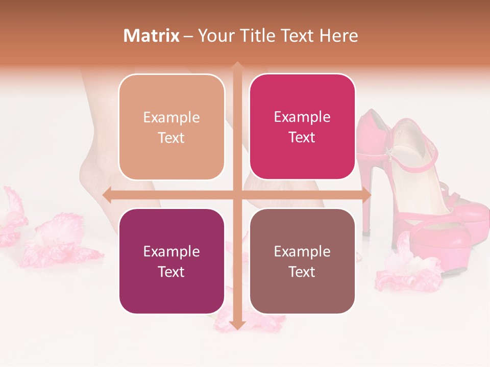 Woman Aroma Female PowerPoint Template