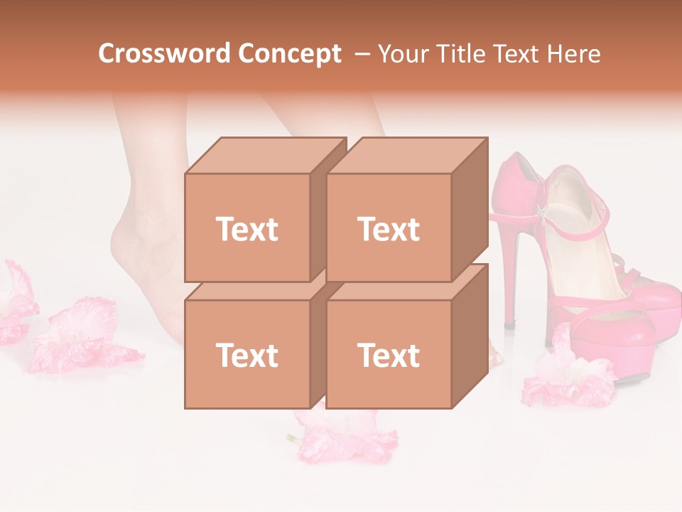 Woman Aroma Female PowerPoint Template