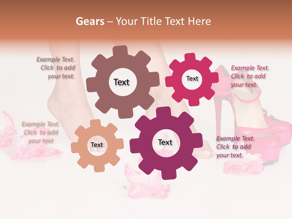 Woman Aroma Female PowerPoint Template