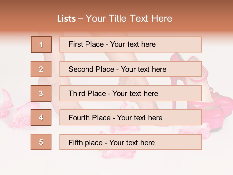 Woman Aroma Female PowerPoint Template