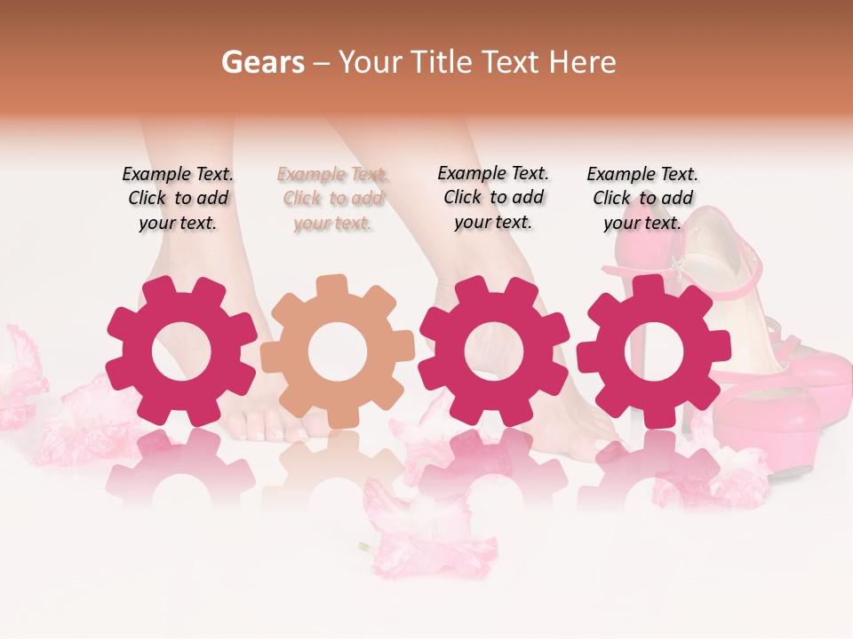 Woman Aroma Female PowerPoint Template