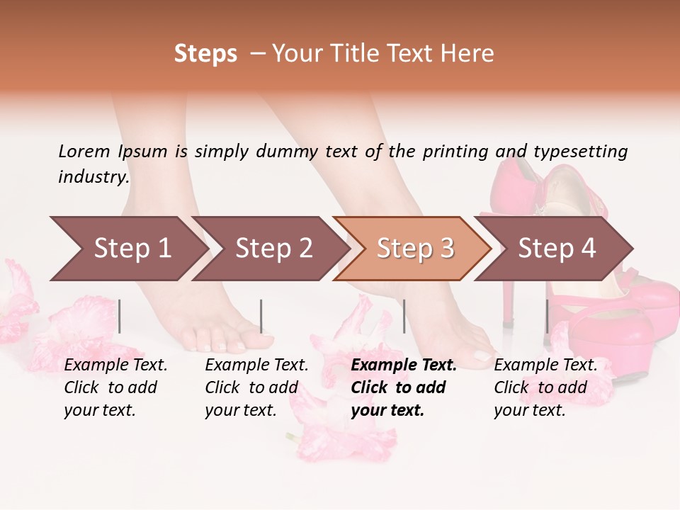 Woman Aroma Female PowerPoint Template