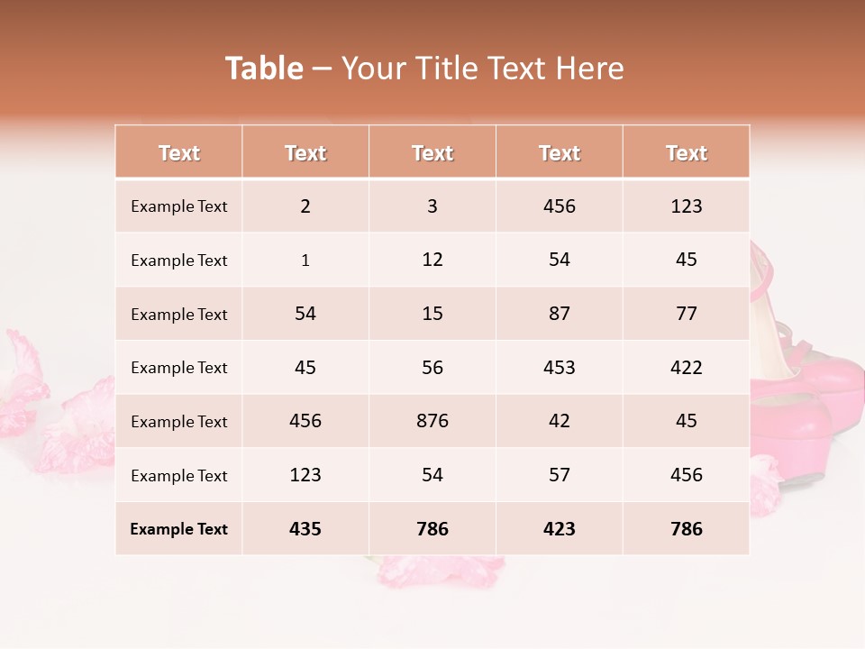 Woman Aroma Female PowerPoint Template