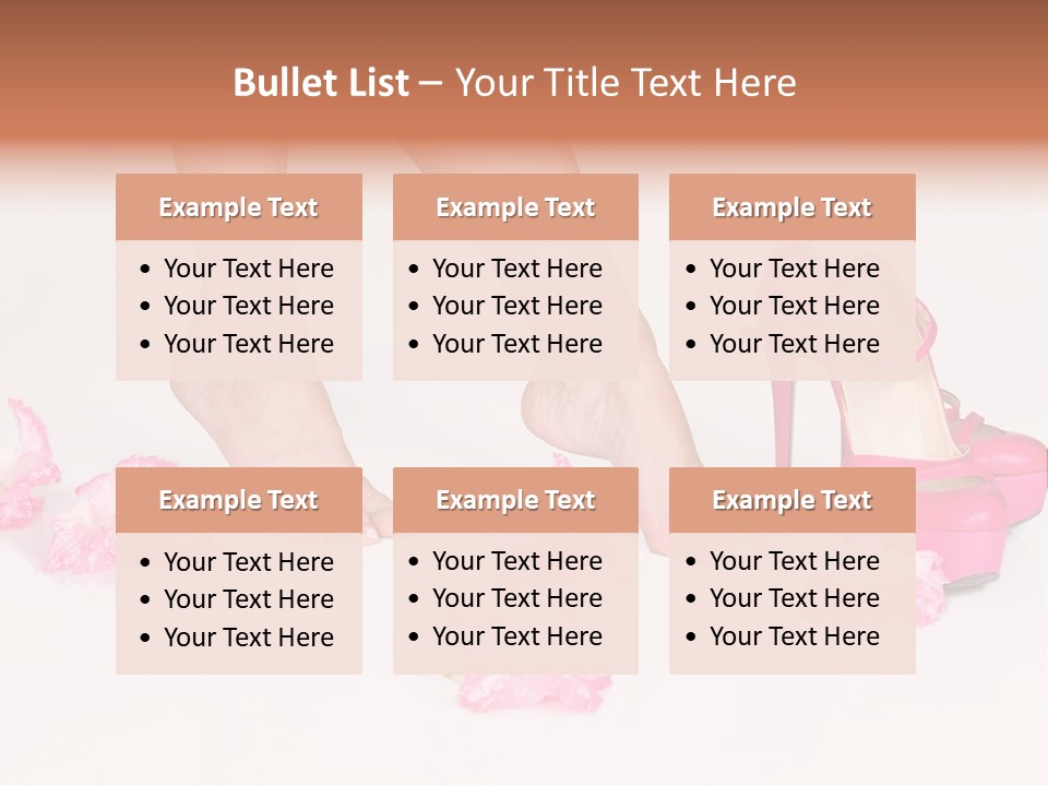 Woman Aroma Female PowerPoint Template