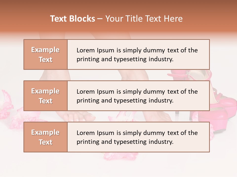 Woman Aroma Female PowerPoint Template