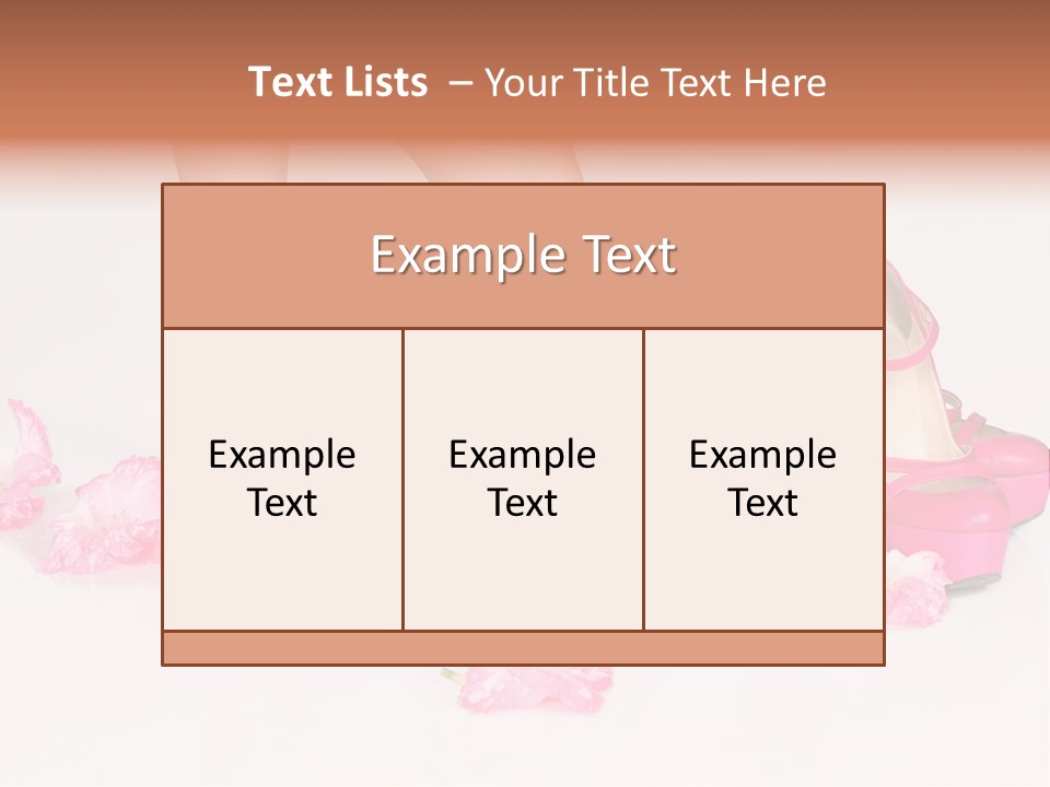 Woman Aroma Female PowerPoint Template