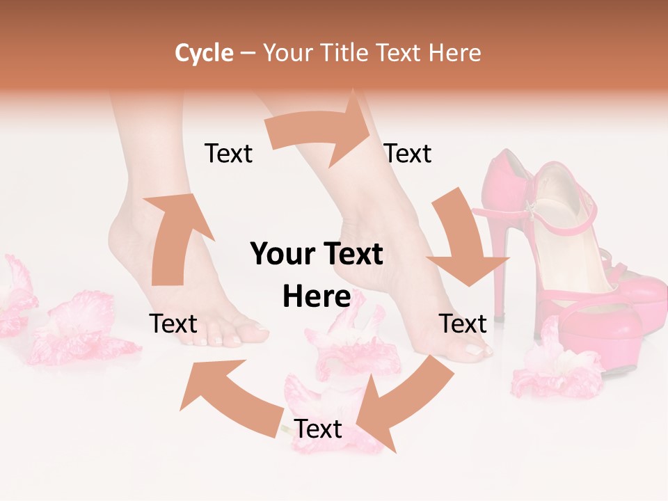 Woman Aroma Female PowerPoint Template