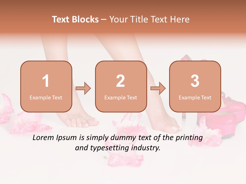 Woman Aroma Female PowerPoint Template