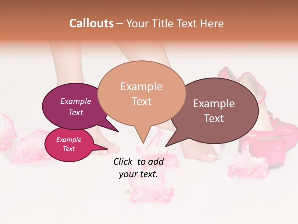 Woman Aroma Female PowerPoint Template