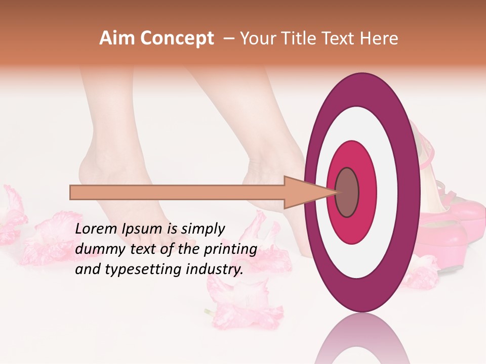 Woman Aroma Female PowerPoint Template