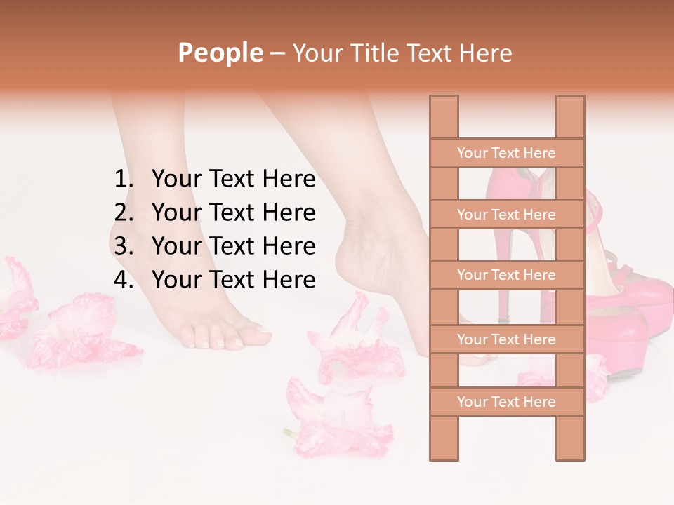 Woman Aroma Female PowerPoint Template