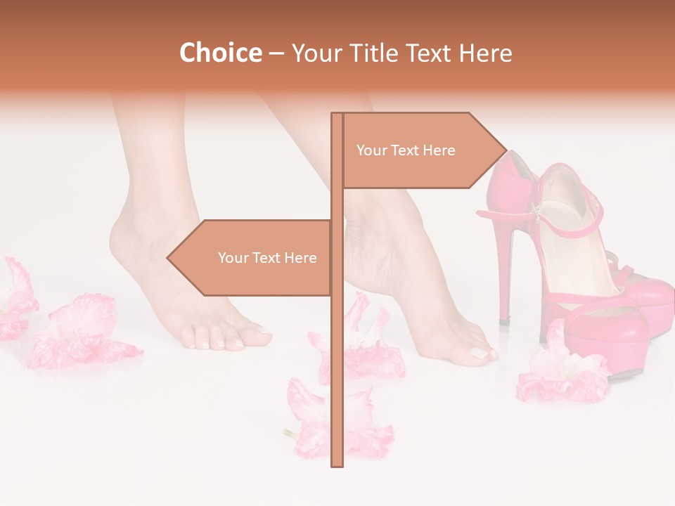 Woman Aroma Female PowerPoint Template