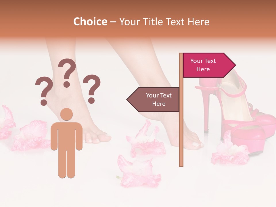 Woman Aroma Female PowerPoint Template