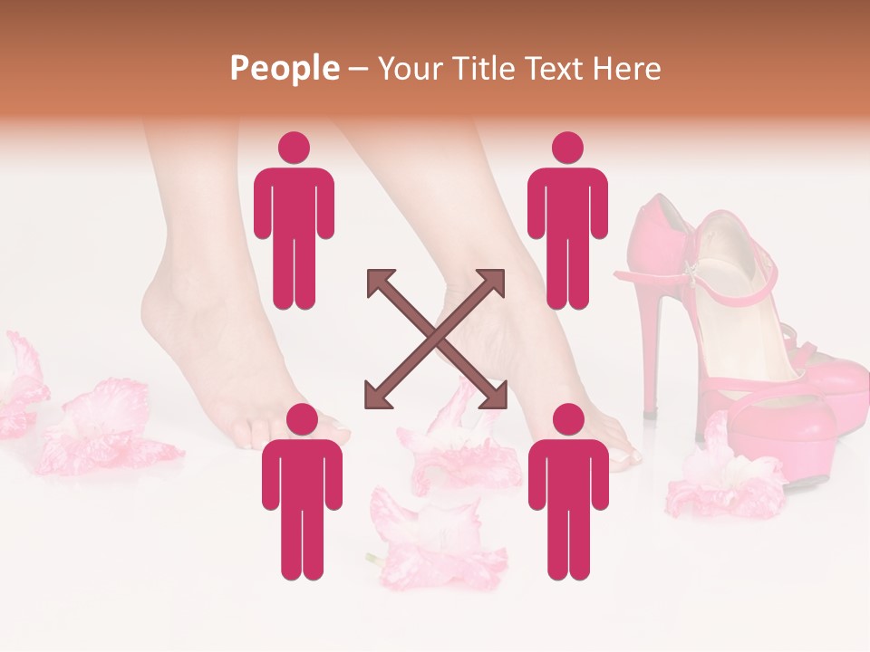 Woman Aroma Female PowerPoint Template