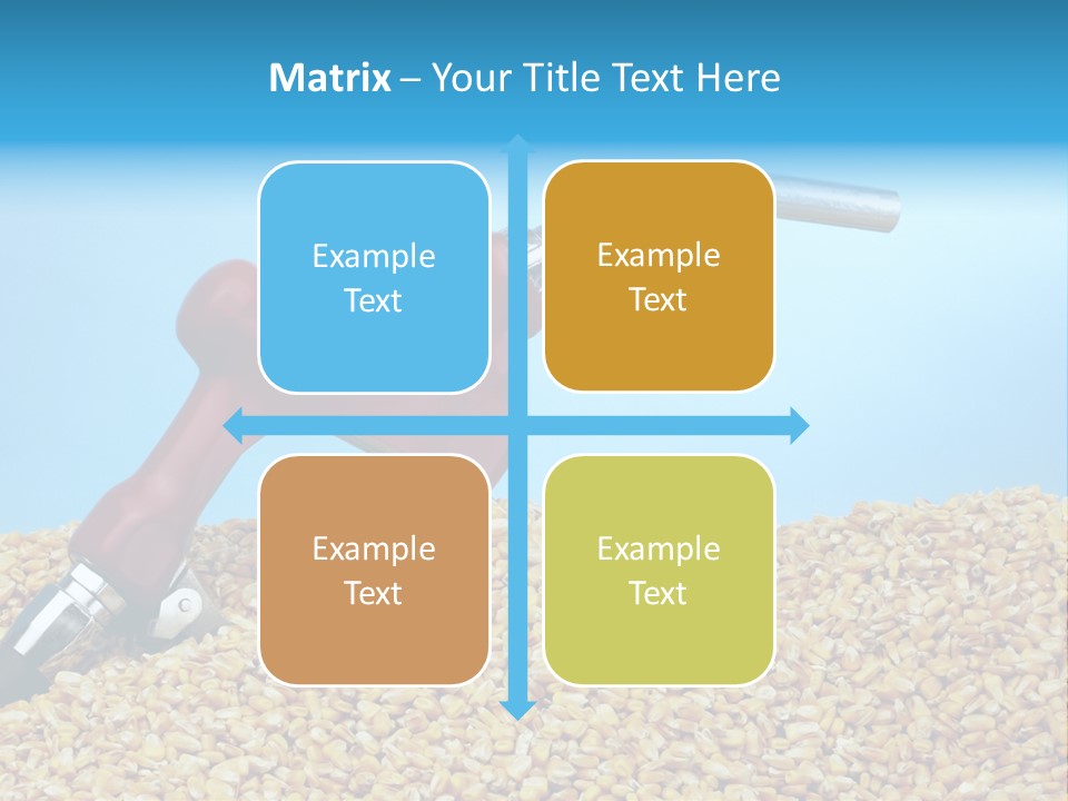 Corn Biomass Biofuel PowerPoint Template