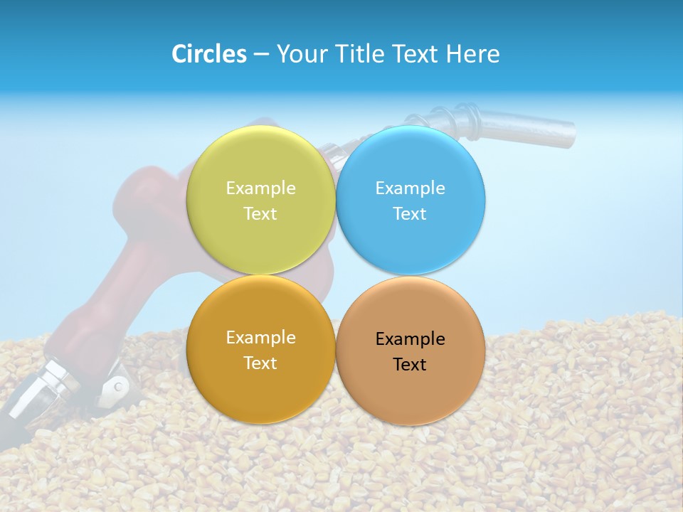 Corn Biomass Biofuel PowerPoint Template