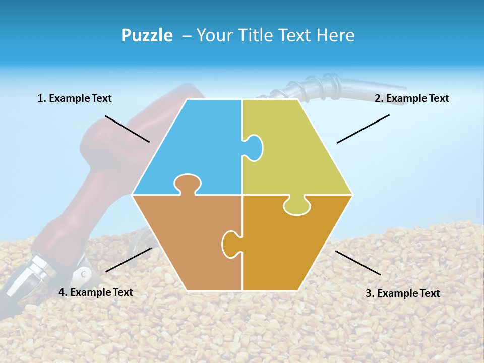 Corn Biomass Biofuel PowerPoint Template