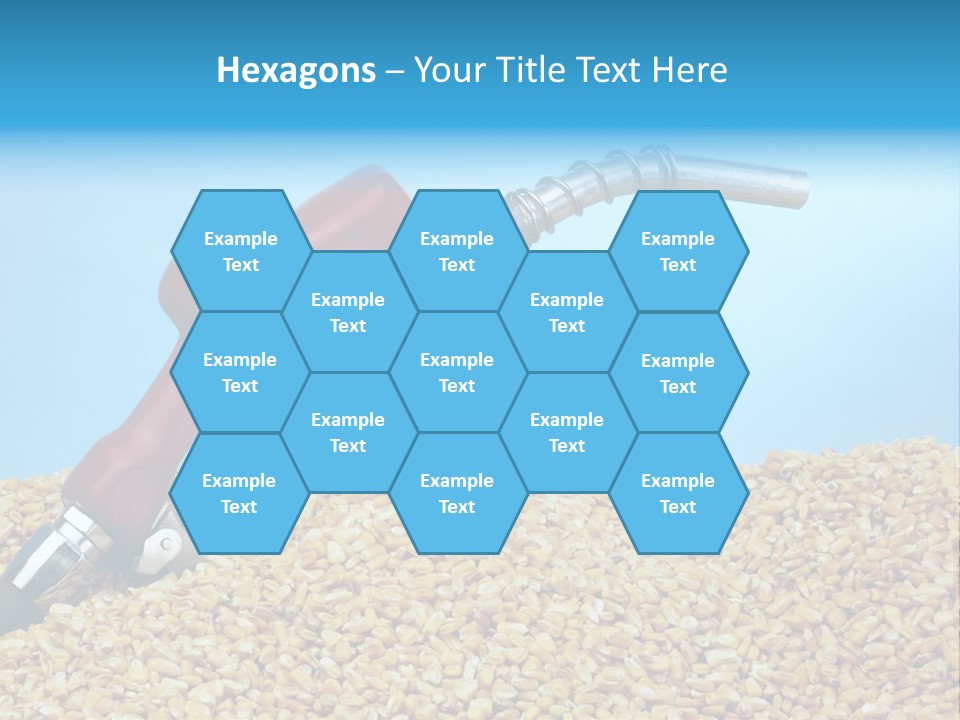 Corn Biomass Biofuel PowerPoint Template