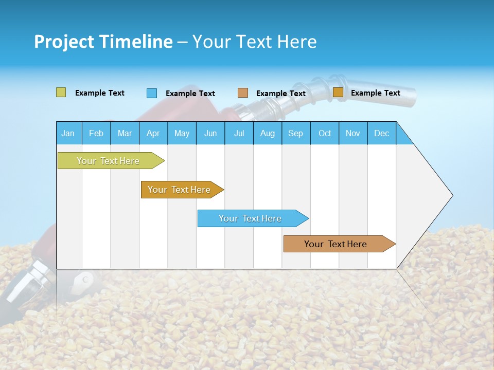 Corn Biomass Biofuel PowerPoint Template