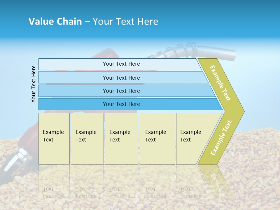 Corn Biomass Biofuel PowerPoint Template