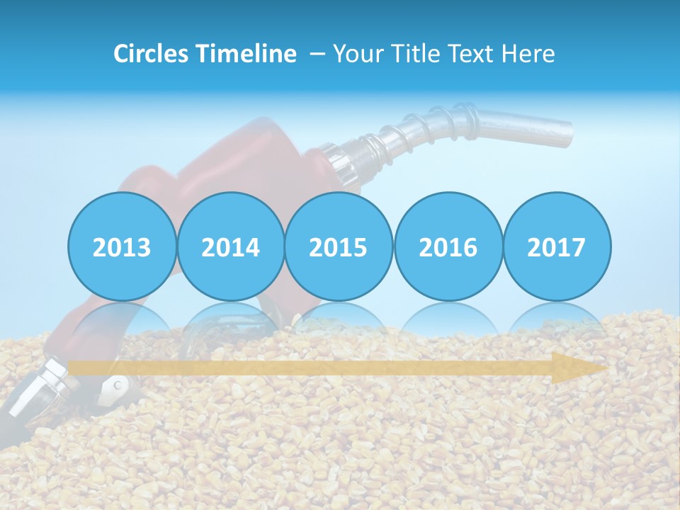 Corn Biomass Biofuel PowerPoint Template