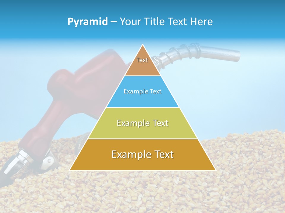 Corn Biomass Biofuel PowerPoint Template